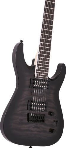 JACKSON JS22Q-7 Dinky DKA HT Transparent Black Burst фото 6