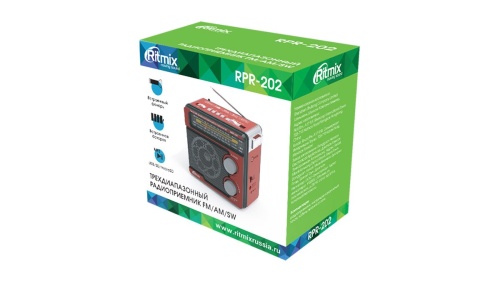 RITMIX RPR-202 RED фото 3